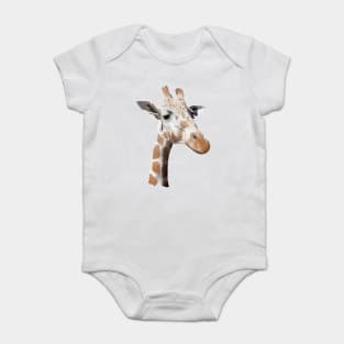 Beautiful Giraffe Art Baby Bodysuit